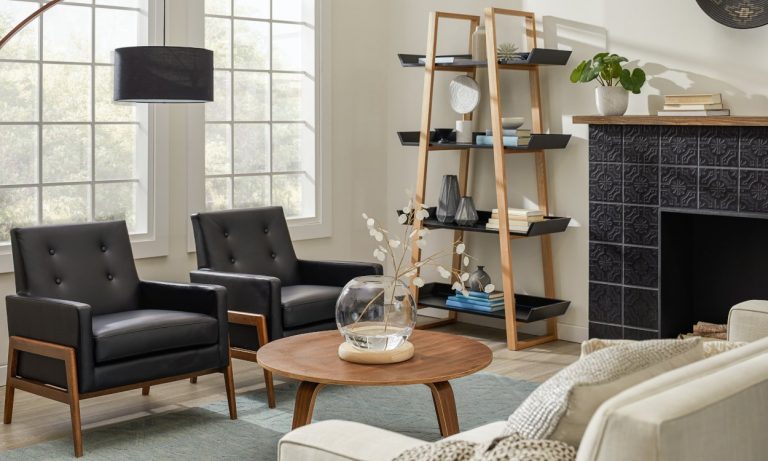 Cómo decorar una sala de estar con muebles negros - Decoristas